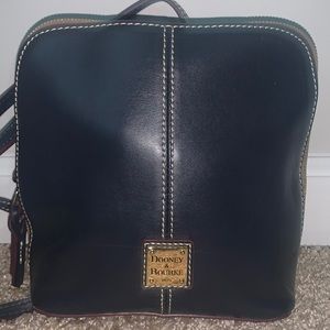 Dooney & Bourke Crossbody Navy Blue Red inside